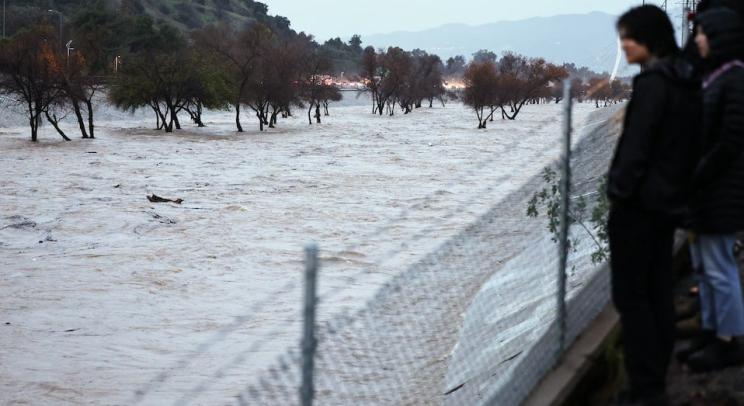 LA River Flooding Credit to Mario Tama, Getty Images